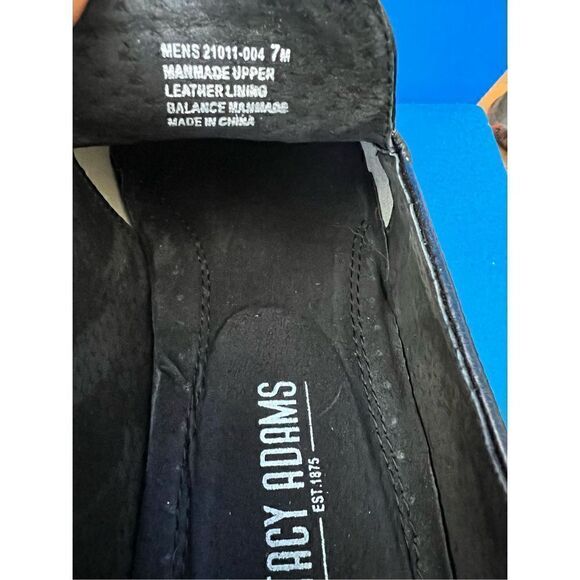 Stacy Adams Phoenix Tassel Slip On Tuxido Shoes Black Patent Leather 21011-004 s - Picture 6 of 7